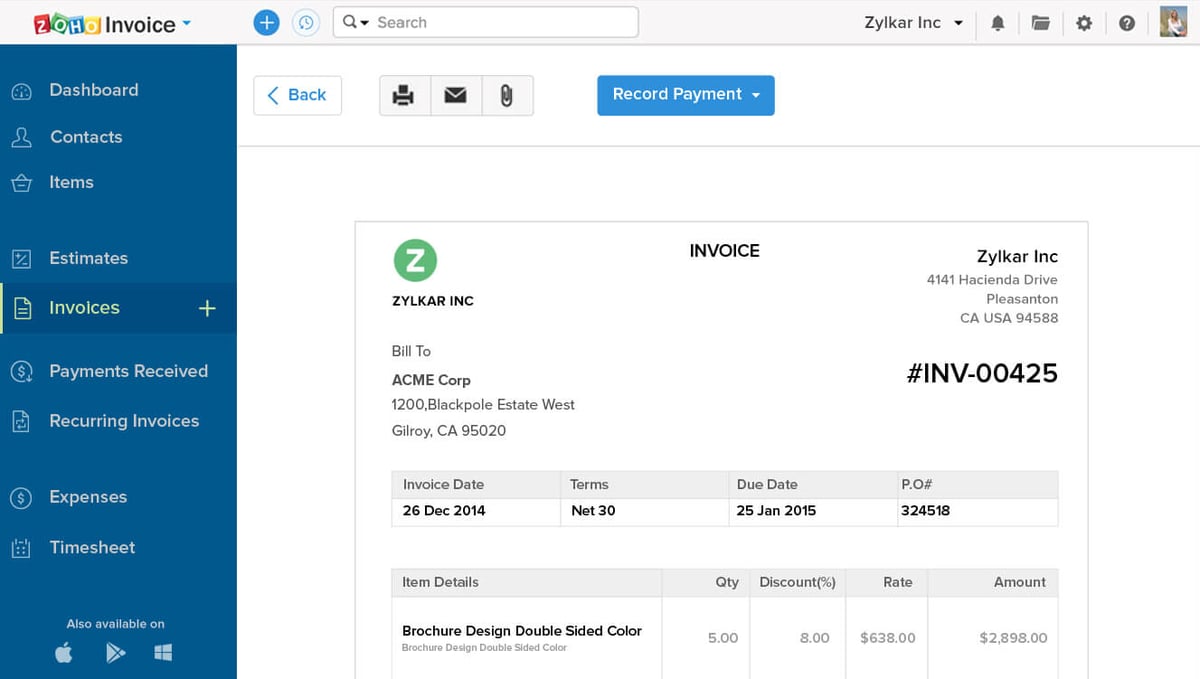 11 Best Free Invoice Software Tools in 2019